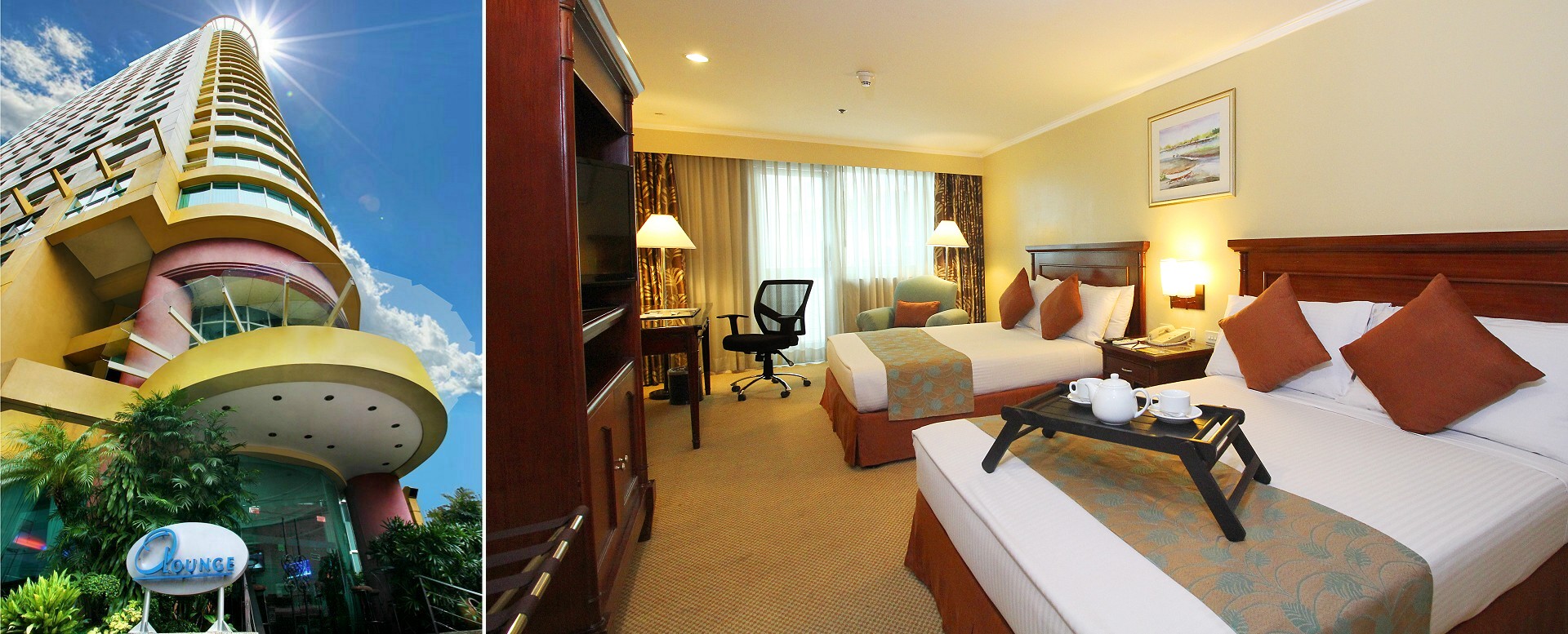 Oxford Suites Makati - Deluxe Double Guestroom