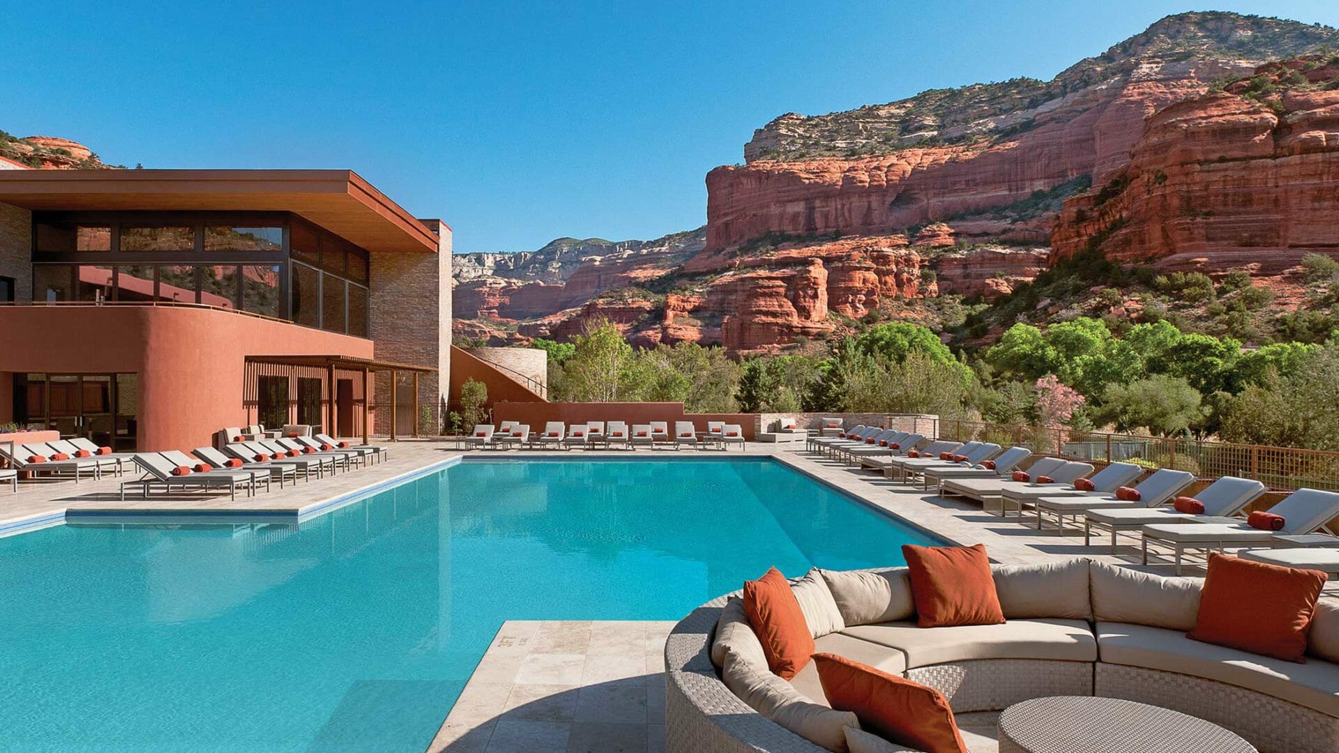 Enchantment Resort Outside Pool Area