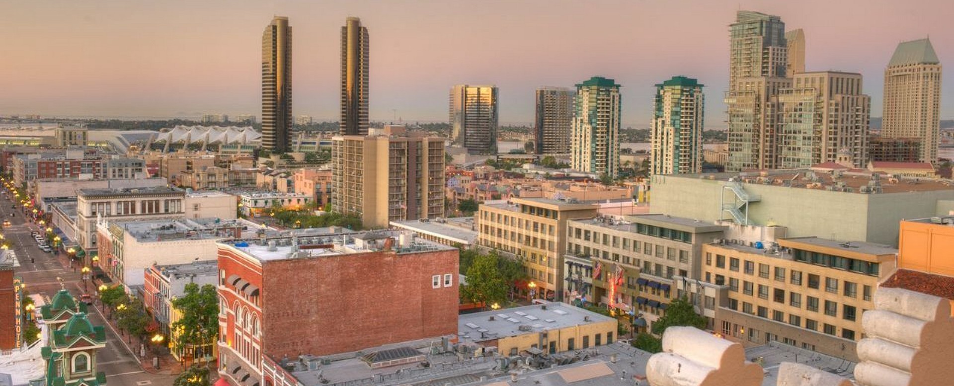 Gaslamp Plaza Suites San Diego - view from rooftop