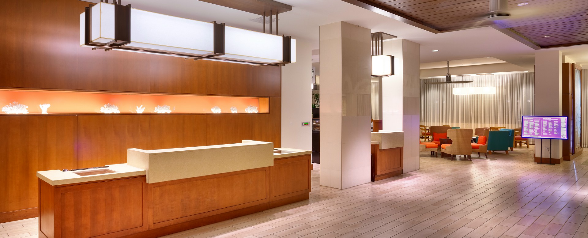 Hyatt Place Waikiki Beach Lobby Seating
