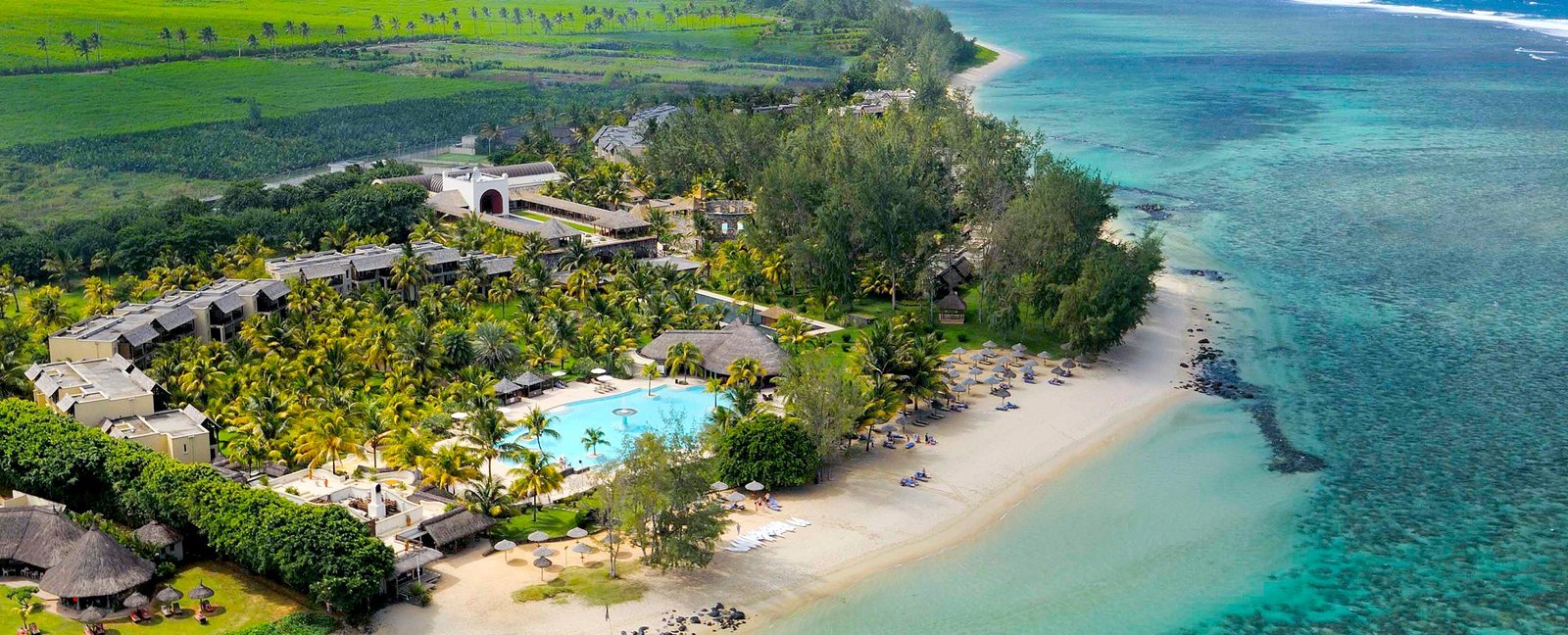 Outrigger Mauritius Resort-Aerial